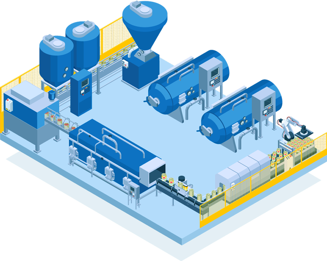 工場のイラスト